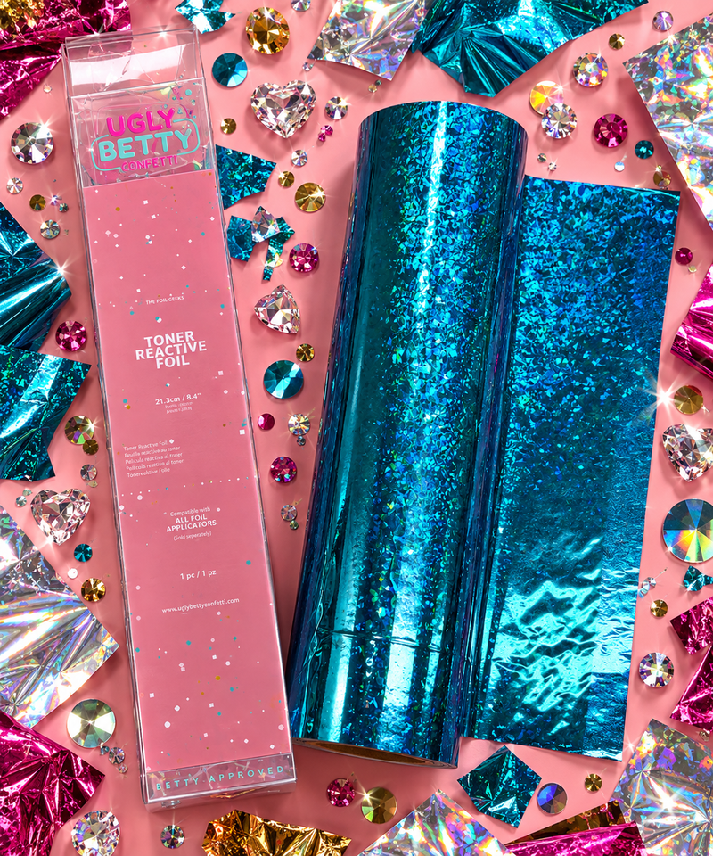 Thin Ice (Blue Crackle Holographic)
