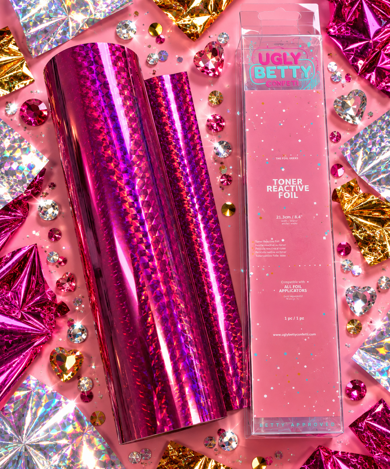 Hot Pixel (Magenta Mosaic Holographic)