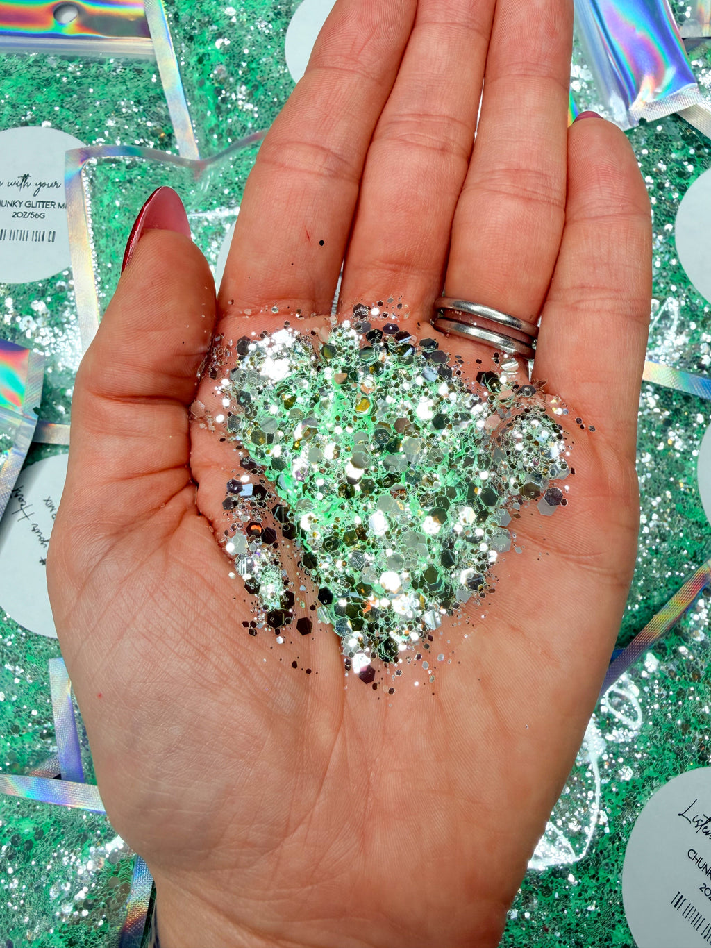 Listen With Your Heart - Chunky Glitter Mix - 2oz/56g Pack