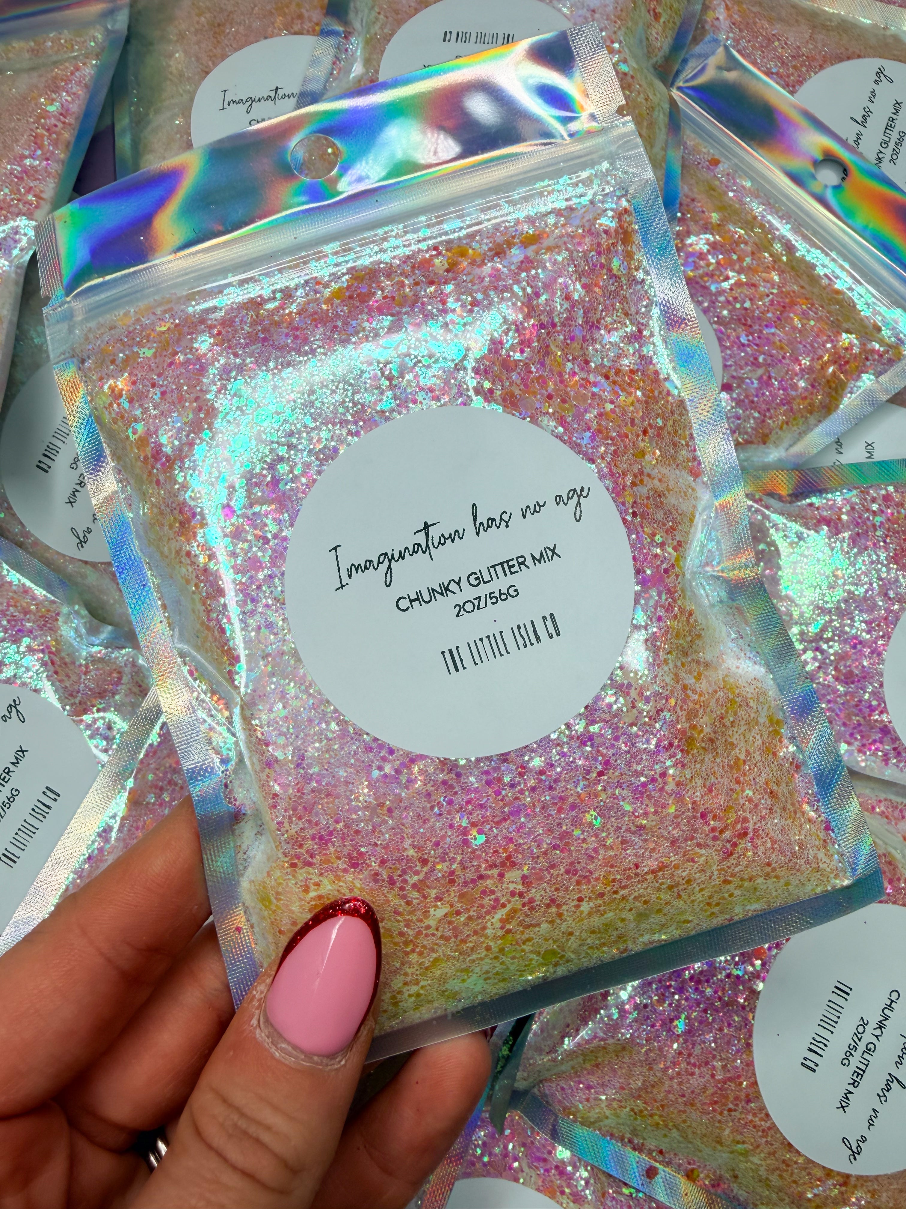 Imagination Has No Age - Chunky Glitter Mix - 2oz/56g Pack