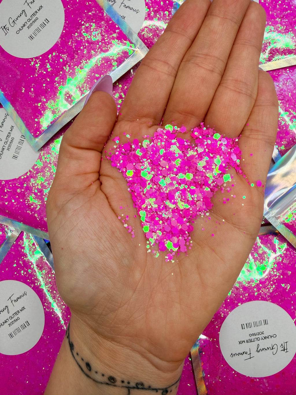 It’s Giving Famous - Chunky Glitter Mix - 2oz/56g Pack