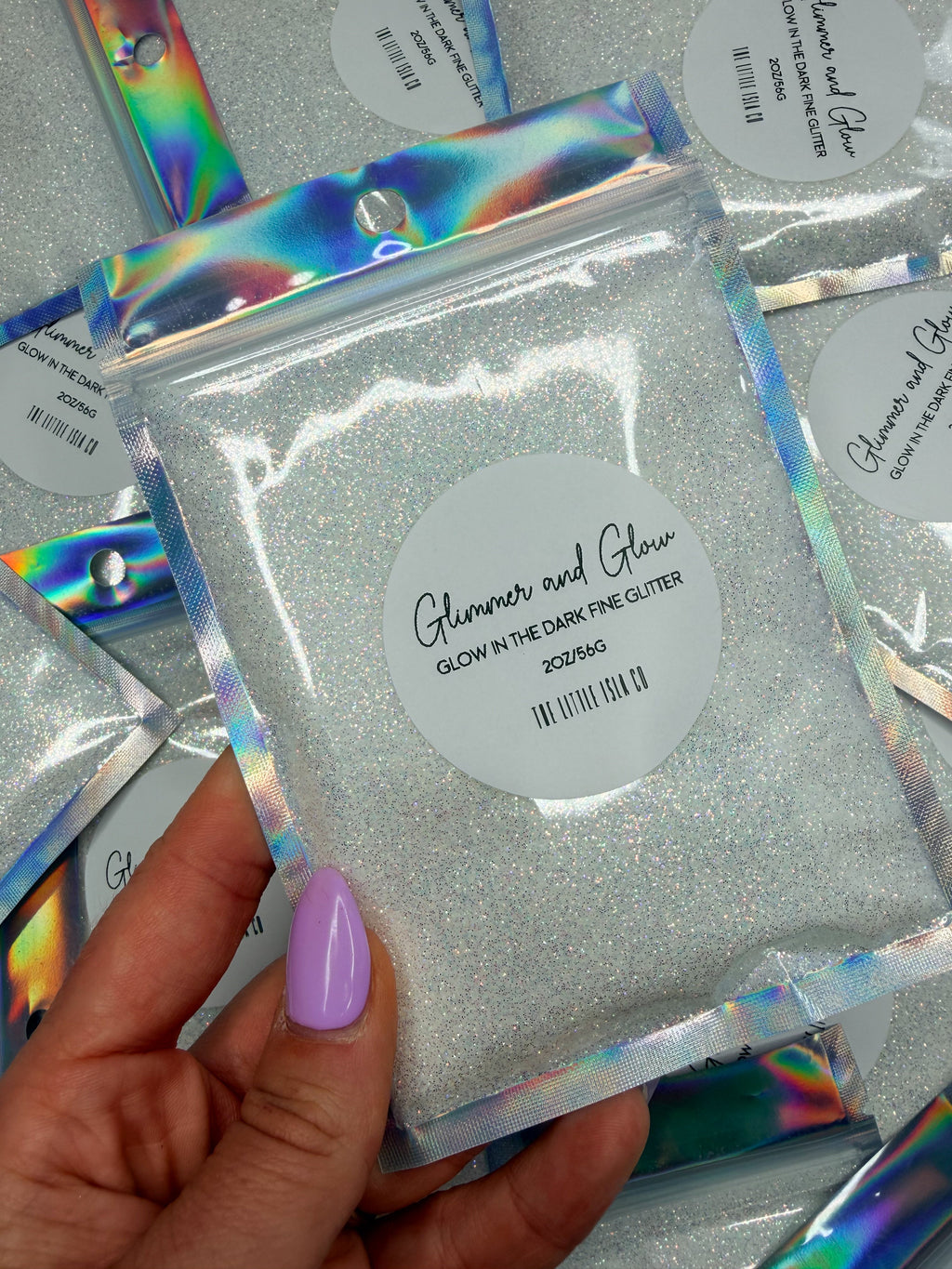 Glimmer & Glow - GLOW Fine Glitter - 2oz/56g Pack