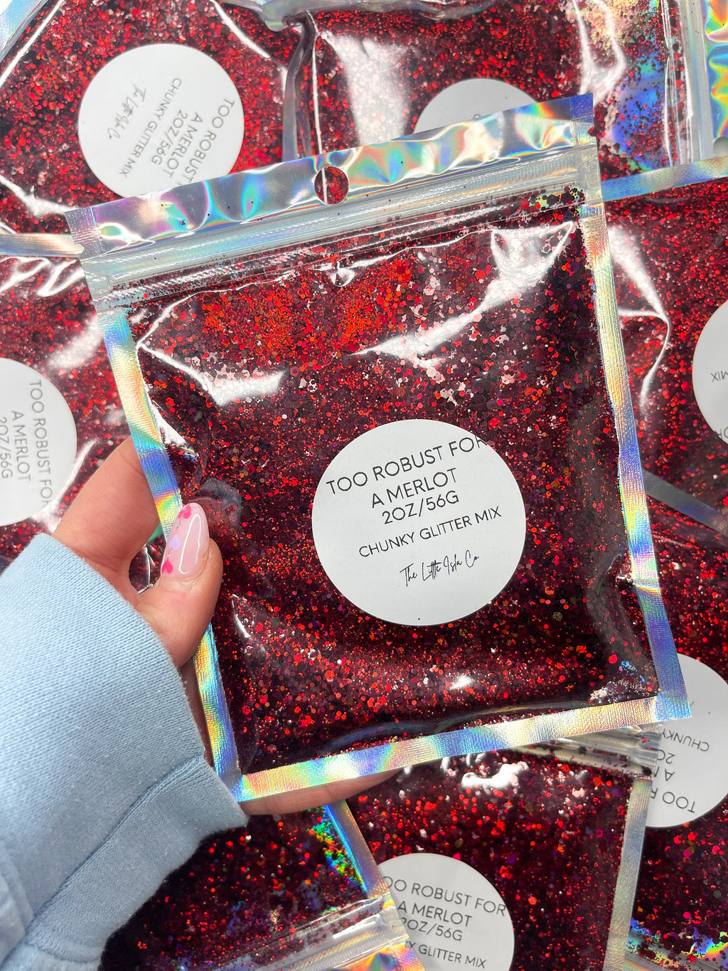 Too Robust for a Merlot - Chunky Glitter Mix - 2oz/56g Pack