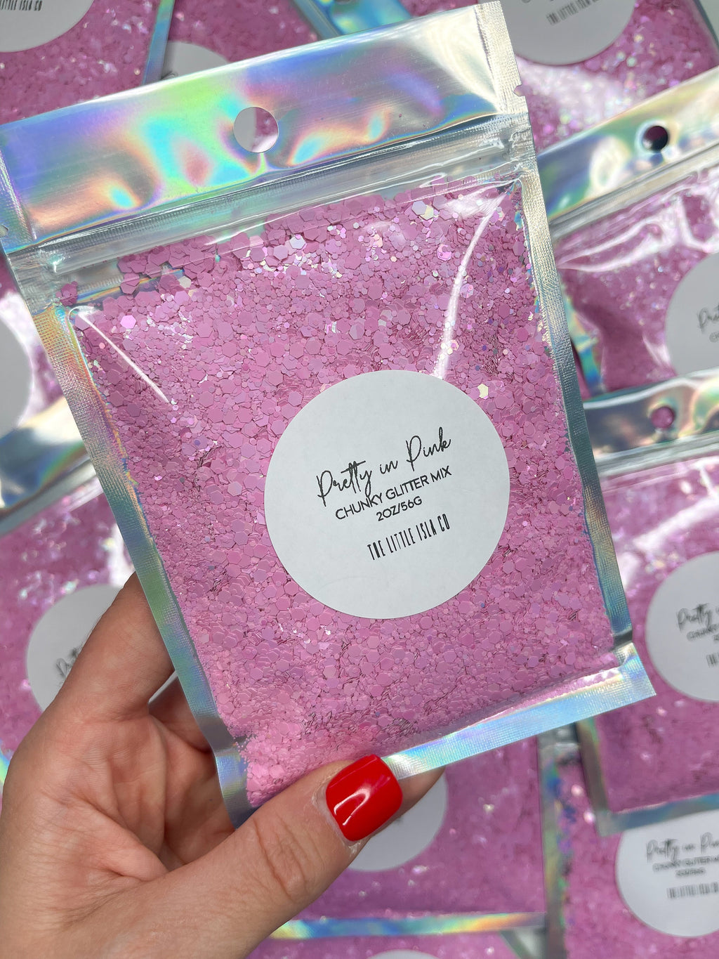 Soft Pastels Series Chunky Glitter Bundle - 6x 2oz/56g Packs