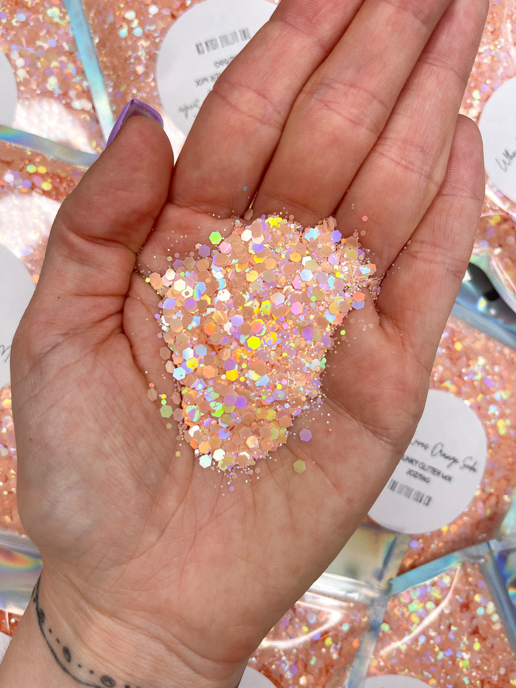 Who Loves Orange Soda - Chunky Glitter Mix - 2oz/56g Pack