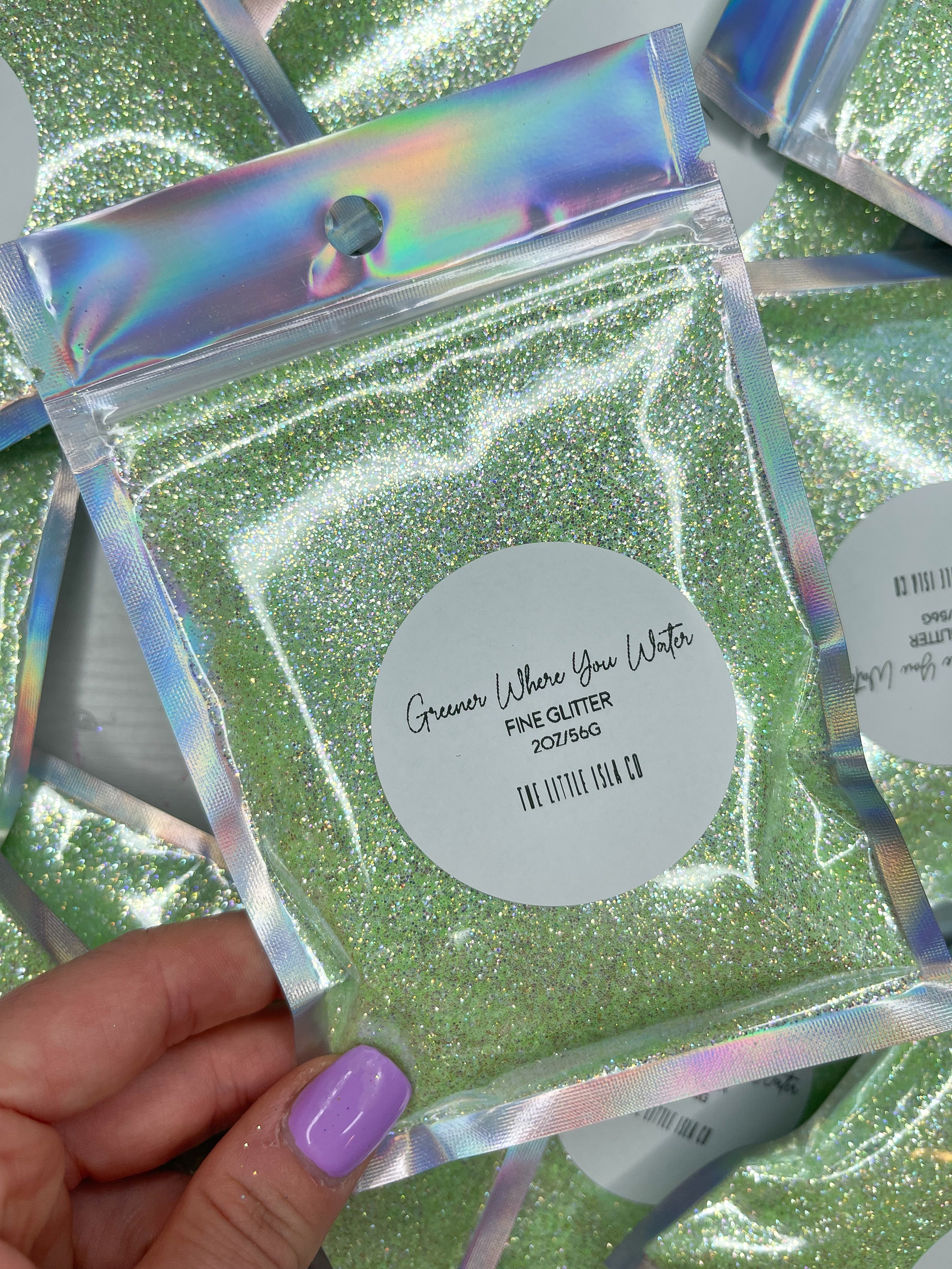 Greener Where You Water - Fine Glitter - 2oz/56g Pack
