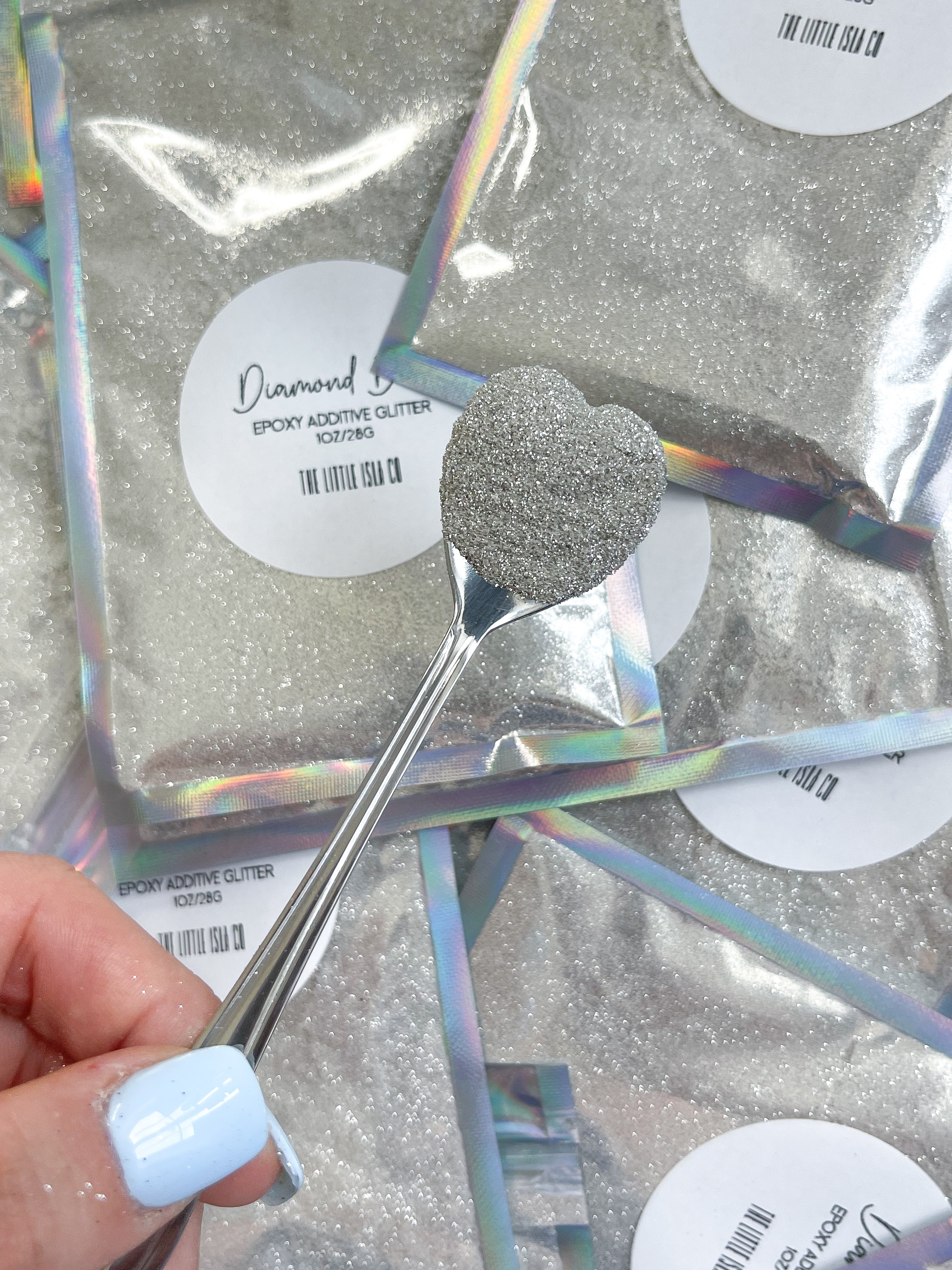 Diamond Dust - Micro Fine Epoxy Additive Glitter - 1oz/28g Pack