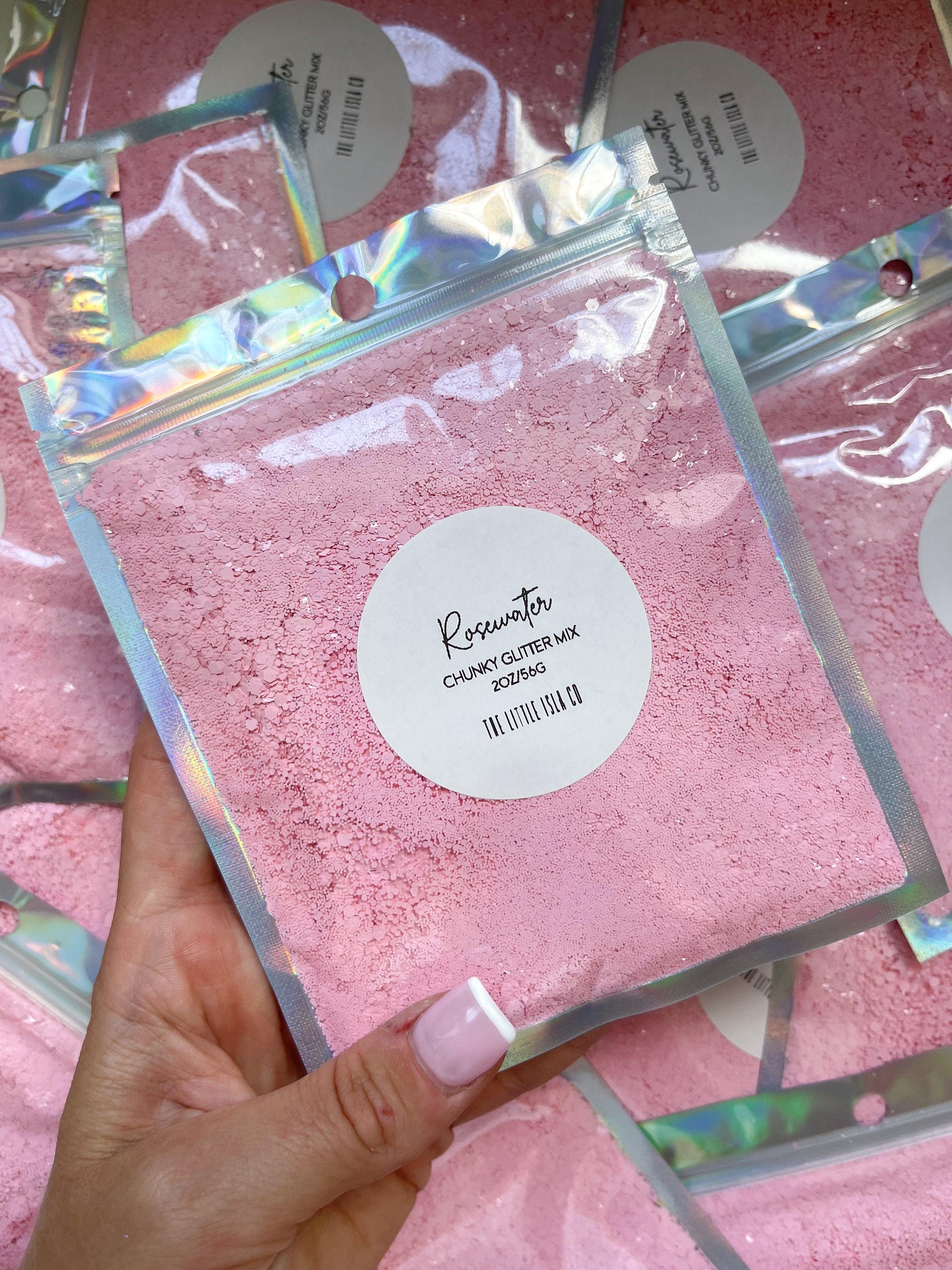 Rosewater - Chunky Glitter Mix - 2oz/56g