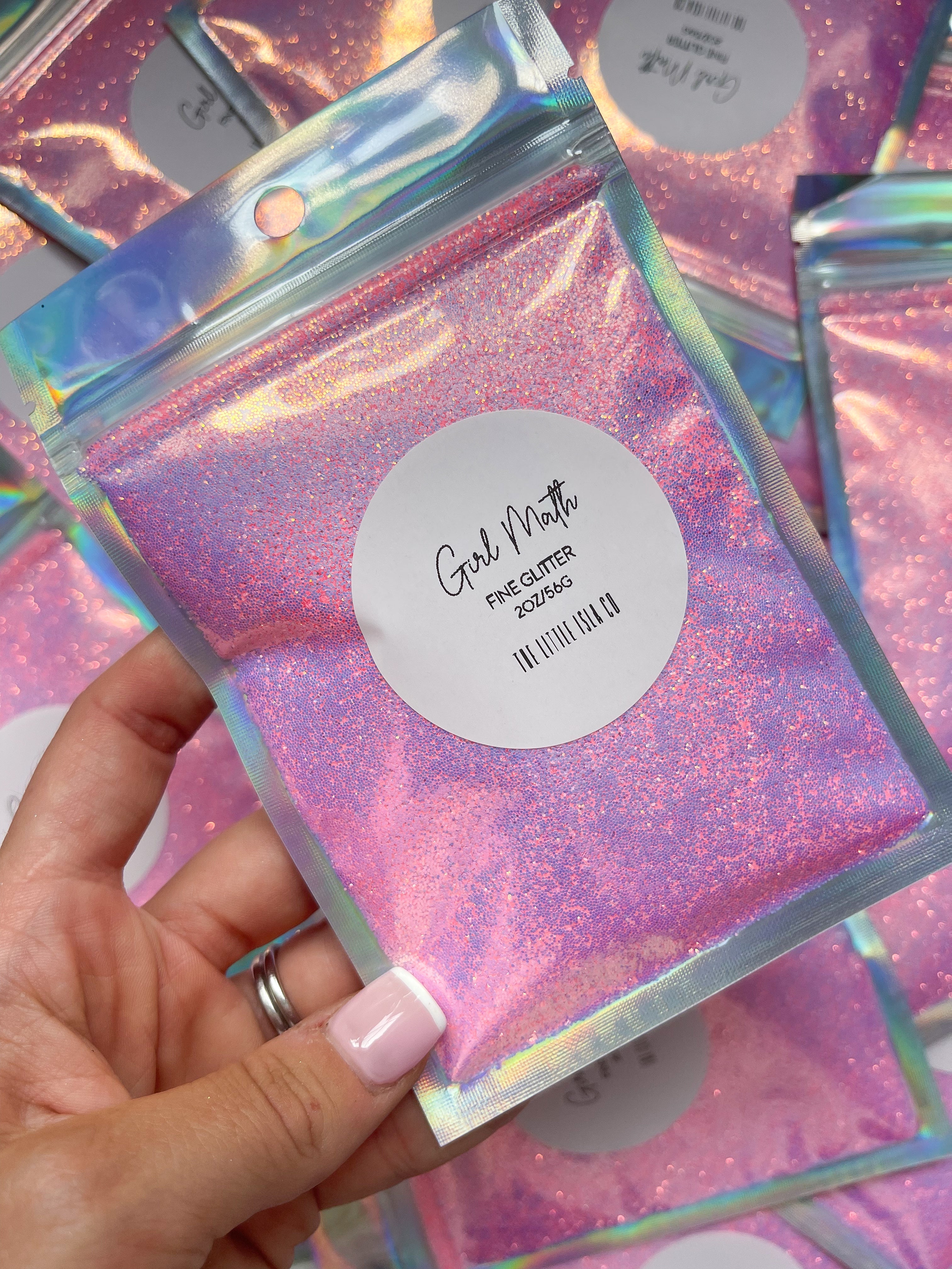 Girl Math - Fine Glitter - 2oz/56g Pack