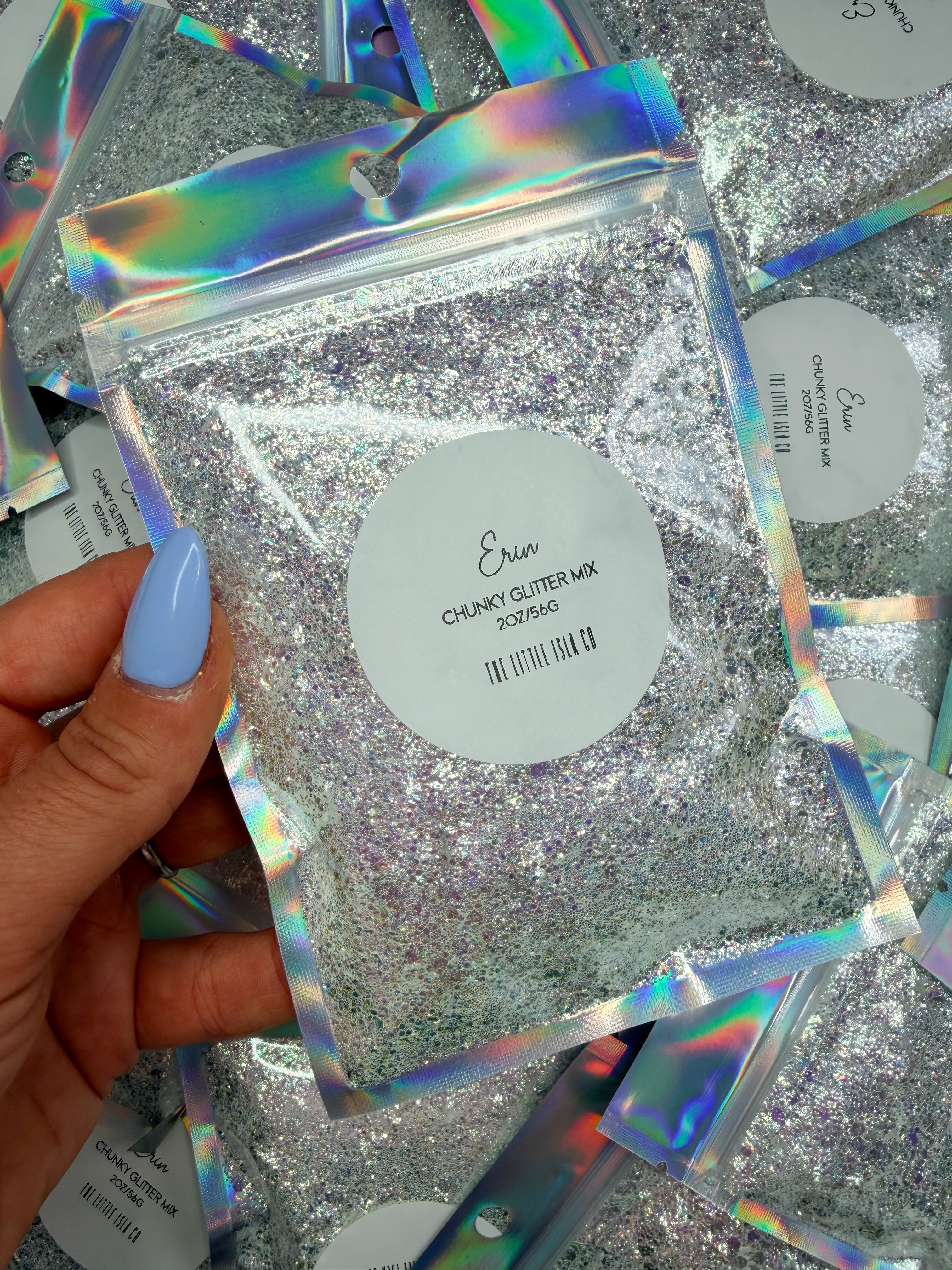Erin - Textured Glitter - 2oz/56g Pack
