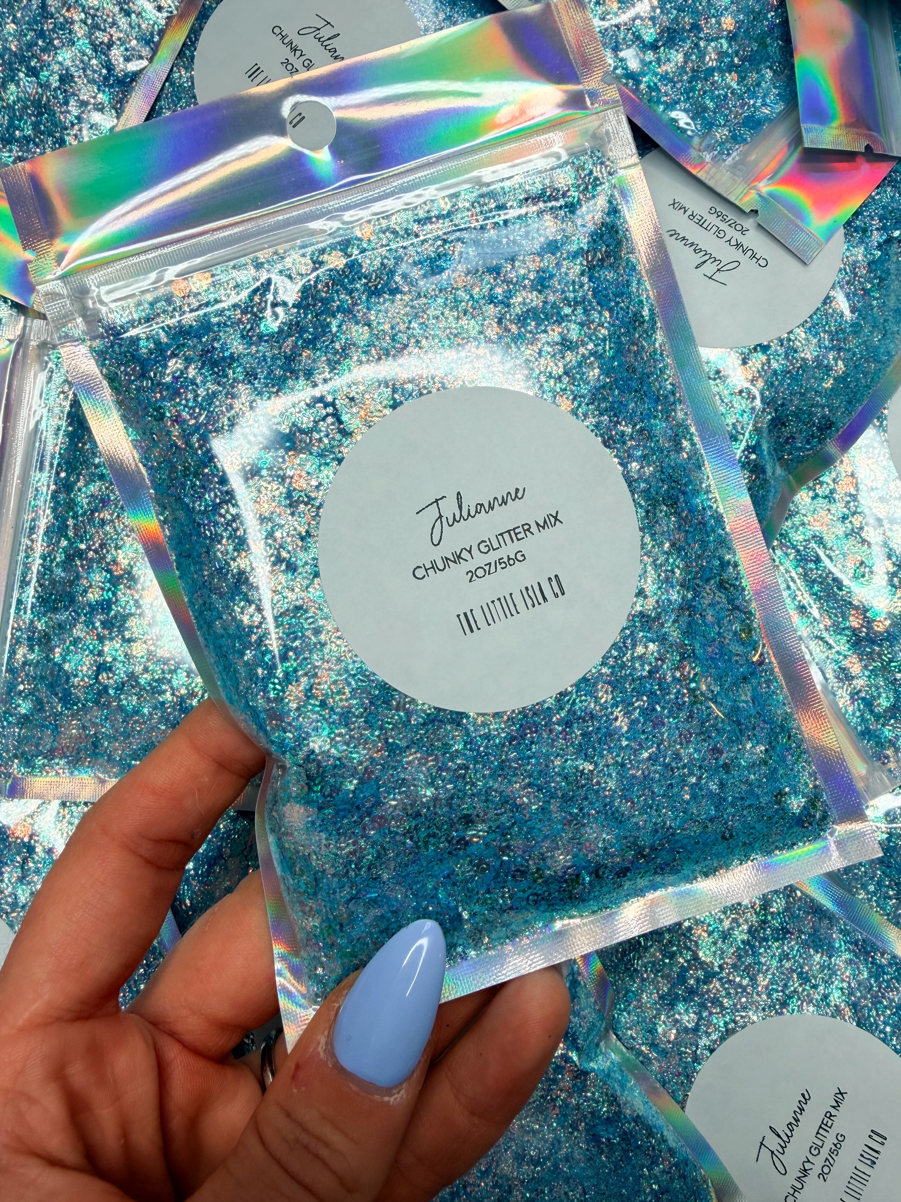 Julianne - Textured Glitter - 2oz/56g Pack