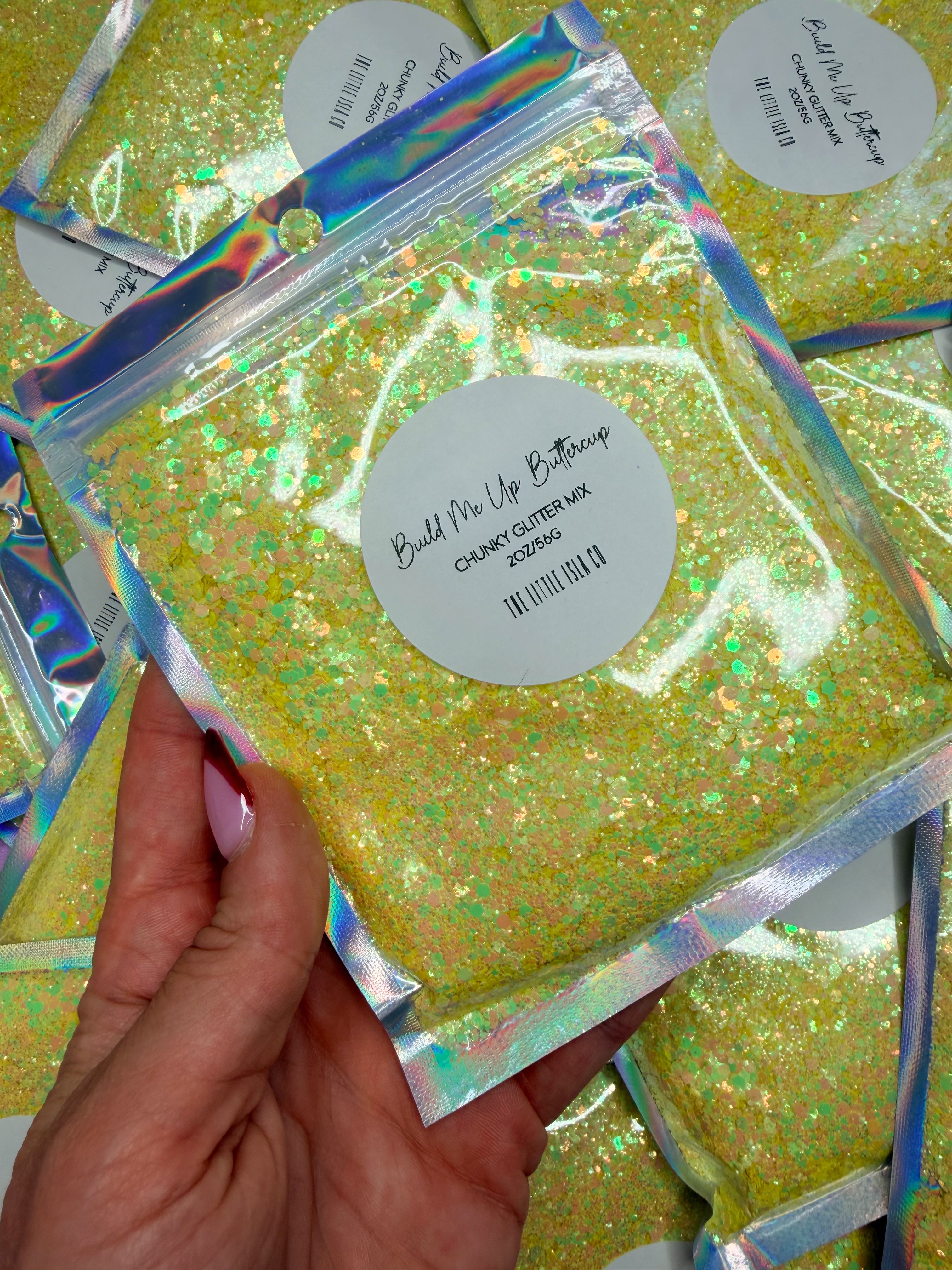 Build me up Buttercup - Chunky Glitter Mix - 2oz/56g