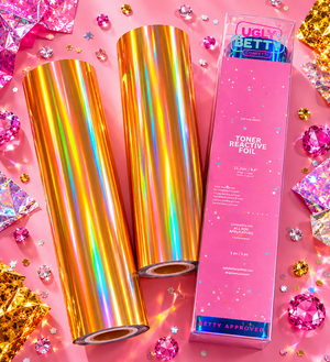 Plot Twist (Gold Holographic) Toner Reactive Foil - multi sizes